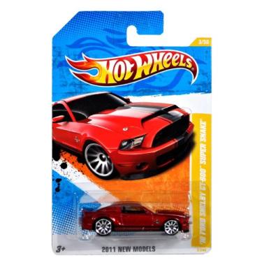 Imagem de Hot Wheels 2011 New Models 2010 Ford Shelby Mustang GT500 GT-500 Supersnake Super Snake Red