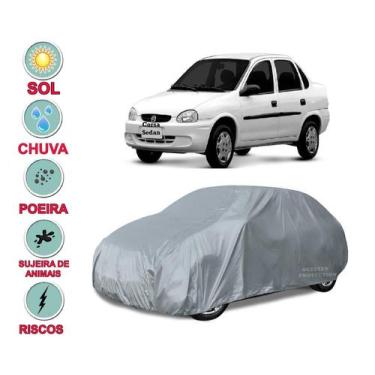 Imagem de Capa Cobrir Carro Corsa Sedan Impermeável Proteção Bezzter