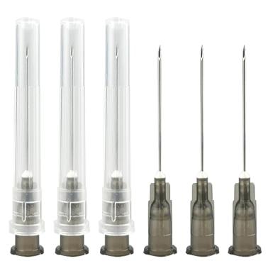 Imagem de jiayoushot 100Pacote -22Ga Agulha Dispensadora de 1,5"(38 Mm) Pacote Individual de Acessórios para Seringas de Injeção com Luer Lock, Adequado para Reabastecimento de Líq