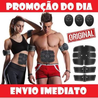 Imagem de Cinto Tonificador Muscular Estimulador Elétrico Abdominal Abs Pro Fit 