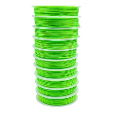 Imagem de Linha Fio Fibra Poliamida 1mm 1un 10 Metros Escolha a Cor - Macall, Ve