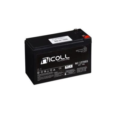Imagem de Bateria Para Alarme Selada 7ah 12v Tecnologia Vrla / Agm - Nicoll