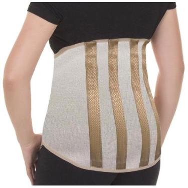 Imagem de Colete Putti Em Algodão Bege Ortopédico Hastes Flexíveis Artipé - Arti