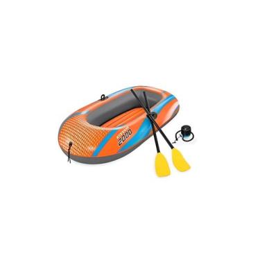 Imagem de Bote Inflável Bestway Kondor 2000 1 P + Bomba + Par De Remo