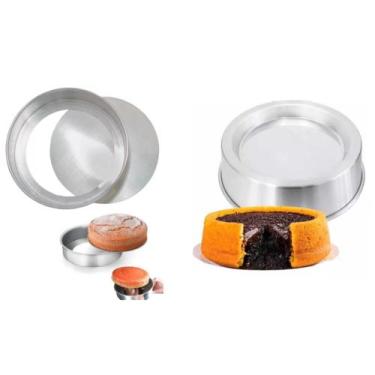 Imagem de Kit De 1 Forma Fundo Falso Tamanho 25 + 1 Forma Ballerine Redonda Tama