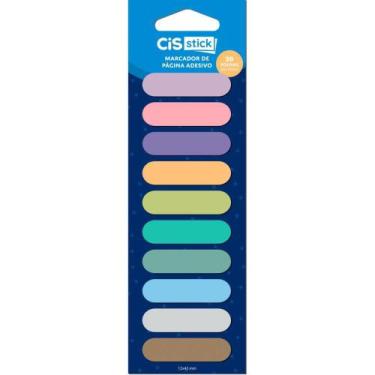 Imagem de Bloco Marcador Adesivo CIS ST0200  10 Modelos, 20 Folhas por Bloco - S