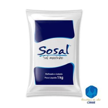 Imagem de Sosal Marinho Refinado 1kg - Cimsal