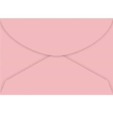 Imagem de Envelope Visita Colorido Rosa Claro Color PLUS 80G Caixa com 100 - For