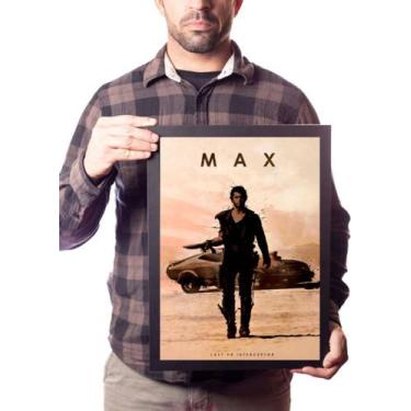 Imagem de Poster Moldurado A3 Car Legends Mad Max - Fanarte
