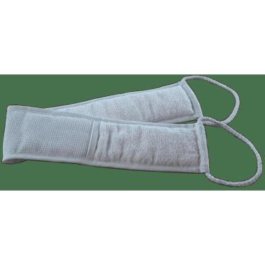 Imagem de Esponja Esfoliante Banho Para Costas Atoalhada