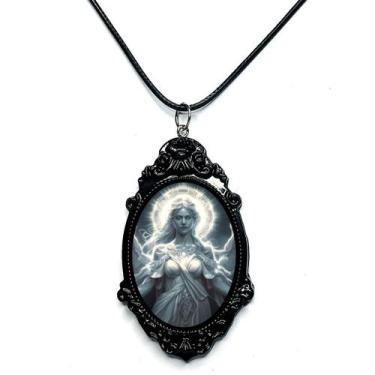 Imagem de Desperte sua beleza angelical com o camafeu iluminado - RELIKARIU