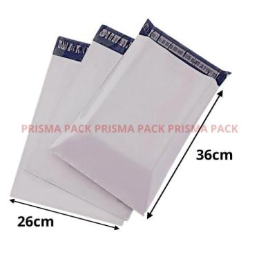 Imagem de Saquinho De Envio Branco Segurança 26x36 500 Uni - Vabene