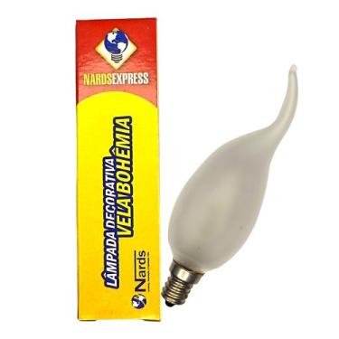 Imagem de Lâmpada Decorativa Vela Bico Torto 40W 220V E12 Fosca - NARDSEXPRESS