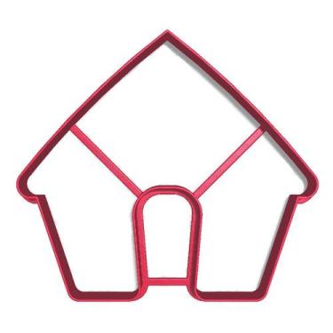 Imagem de Cortador Massas Casinha Cachorro Patrulha Pet Dog - DOCE IMPRESSO, 8cm