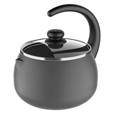 Imagem de Brinox - Chaleira com Tampa de Vidro 2L Ebony - Prata