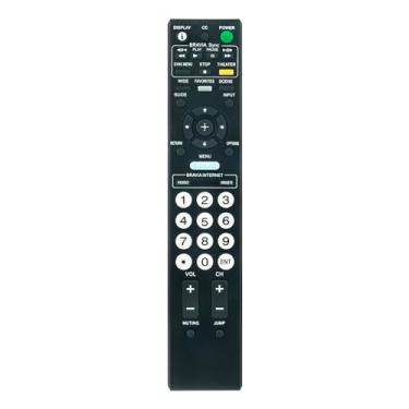 Imagem de AULCMEET RM-YD027 Novo controle remoto substituído compatível com Sony Smart LCD TV KDL46W5100 KDL46W5150 KDL52W5100 KDL52W5150 KDL65W5100 RMYD027 KDL-40W5100 KDL-46W5100 KDL-46W5 150