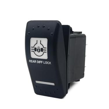 Imagem de TWDRET Interruptor de bloqueio do diferencial traseiro 710005470 adequado para trilha Can Am Defender Maverick Trail/Sport