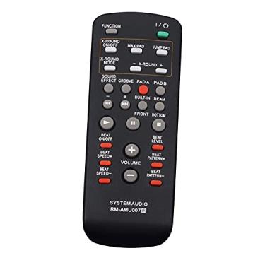 Imagem de Ajuste remoto de substituição RM-AMU007 para sistema de componentes Sony Mini Hi-Fi FST-ZUX9 SS-ZUX9 LBT-ZUX9 HCD-ZUX9