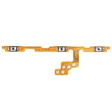 Imagem de BESJMYT Para Samsung Galaxy A21s Botão Liga/Desliga e Botão de Volume Cabo Flexível Substituição Cabo Flexível Liga/Desliga Botão de Controle Conector Peças de Reparo para A217M/DS