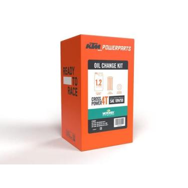 Imagem de Kit de Troca de Óleo KTM Motorex 10W-50 1,2L - com Filtro e Lavadora