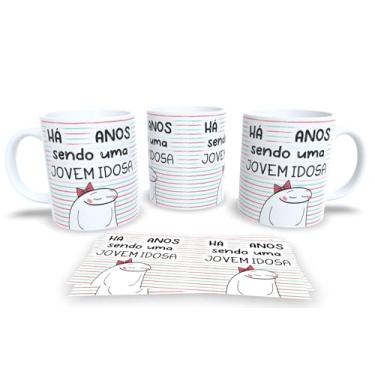 Imagem de Caneca personalizada de porcelana com Coleção Frases Engraçadas, Divertidas, Meme, Humor, Deboche Pack15 (Ha Anos 1)