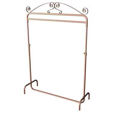 Imagem de Arara De Roupas Desfile Regulável Vintage Rose Gold 100cm