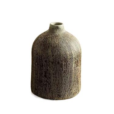 Imagem de Vaso Vasos de linha vintage flores vasos de cultura de água flores secas arranjo de flores sala de estar ornamentos de mesa de chá cerâmica plantas verdes vasos de flores Vaso de flores(Pequeno)