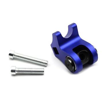 Imagem de DBEIXIWEI Compressor de mola de válvula azul com 2 parafusos acessórios de reparo de dobradiça de porta automática apto para estilo LS2/LS1