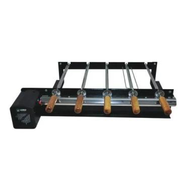 Imagem de Kit Giratório Churrasqueira Pré - Moldada F Pré 40 Aço Carbono Lobo Ch