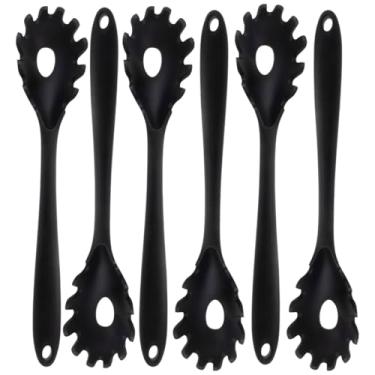 Imagem de Pegador de Massa Silicone Preto Grande | 06 Un