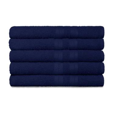 Imagem de Kit 5 Toalhas de Banho Pet Shop 100% Algodão Enxuta Caricinha - Centra