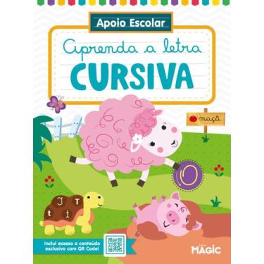 Imagem de Livro - Apoio Escolar - Aprenda a letra cursiva
