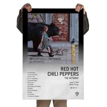 Imagem de Poster Autoadesivo 60x90cm Álbum The Getaway, Poster de Rock, Spotify