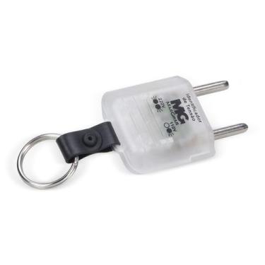 Imagem de Plugue Identificador de Tensão Chaveiro MarGirius, Cristal