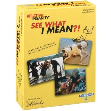 Imagem de Relativa Insanidade Ver O que eu Quero Dizer - Jogo de Festa Hilária - do Comediante Jeff Foxworthy - Idades 14 + - 4 + Jogadores