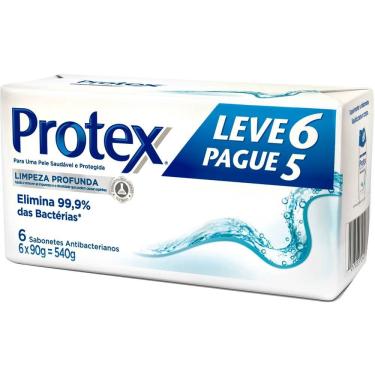 Imagem de Sabonete protex limpeza profunda 90G leve 6 pague 5