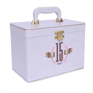 Imagem de Maleta Box 10x15 600 fotos 6 Álbuns Fotográficos 15 anos Debutante Aniversário Festa