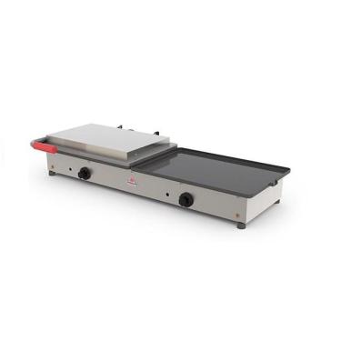Imagem de Chapa Sanduicheira com Prensa Gigante Elétrica PR-950E 220V - Progás