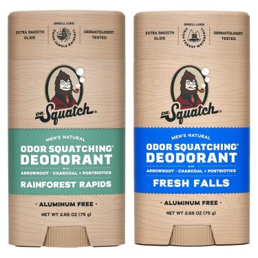 Imagem de Desodorante Dr. Squatch Natural Odor-Squatching Masculino, 78 ml, pacote com 2