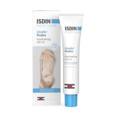 Imagem de Creme para cuidados com os pés isdin Uradin Podos Gel Oil 75mL com 10% de uréia