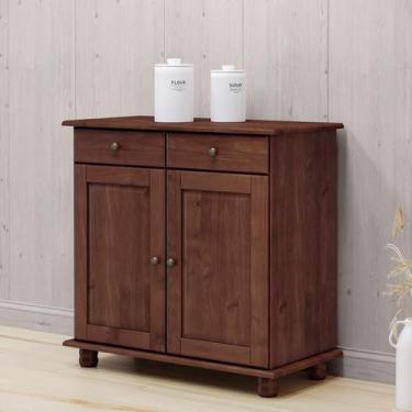 Imagem de Balcão 2 Portas Rubi Madeira Maciça Café - FN - Finestra