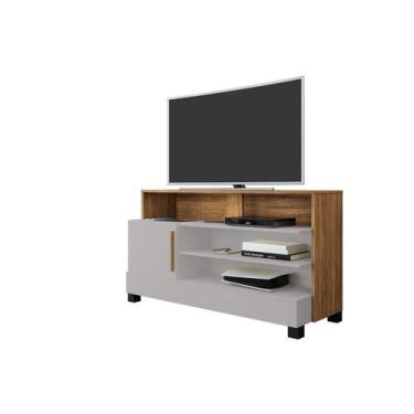 Imagem de Rack Pipa Para Tv de 48" Off-White/Cinamomo - Bechara