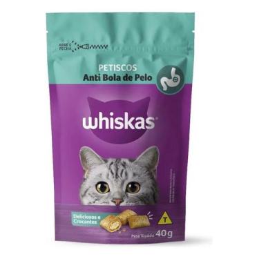 Imagem de Kit c/ 3 Petisco Para Gato Temptations Anti Bola De Pelo - Whiskas