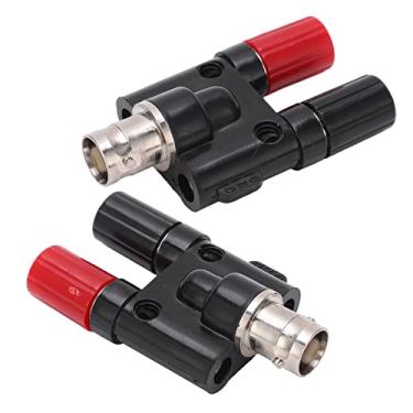 Imagem de BNC Fêmea de 4 Mm 4mm Banana Encadernação Pós -adaptador Coaxial RF Conector para Equipamentos Industriais Eletrônicos