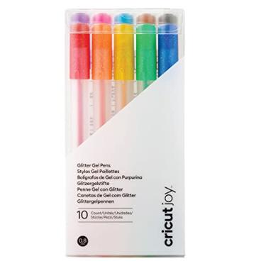 Imagem de Canetas Gel Glitter Cores Básicas - Cricut Joy - Ponta 0,8 mm - 10 Unids