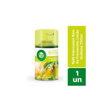 Imagem de Bom Ar Aromatizador Spray REFIL 250ML Escolha A Fragrância, Limão