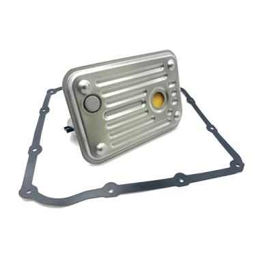 Imagem de Mteycei Kit de filtro de transmissão automática compatível com Chevrolet Silverado 2500 3500 Hd Substituição para GMC Sierra 2500 3500 Hd panela rasa compatível com 6.6L V8 Duramax Diesel substitui