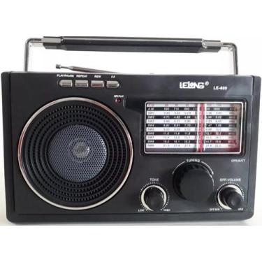 Imagem de Rádio Am Fm Sw19 Bateria Pilhas Energia Entrada Fone Ouvido - Lelong, 