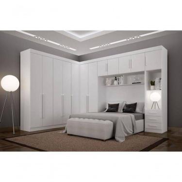 Imagem de Modulado Completo 7 Portas 9 Gavetas - Orion-branco - Leifer Móveis