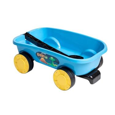 Imagem de Brinquedo Infantil Carrinho de Puxar Truck Dinossauro - Styll Baby - Para Diversão - Menino